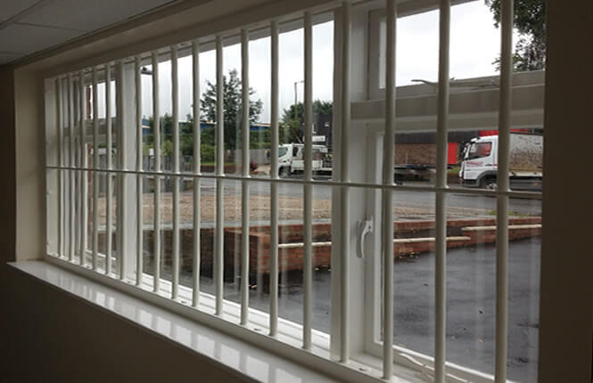 RSG2000 commercial window bars in Mitcham.